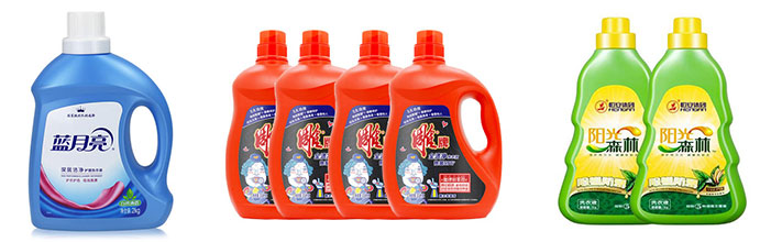 星火全自動食用油灌裝線灌裝樣品