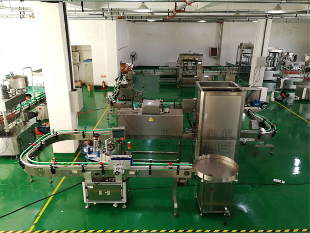 星火大型花生醬灌裝生產線展示