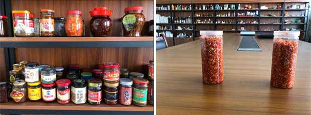 星火牛肉醬灌裝生產(chǎn)線設備樣品展示