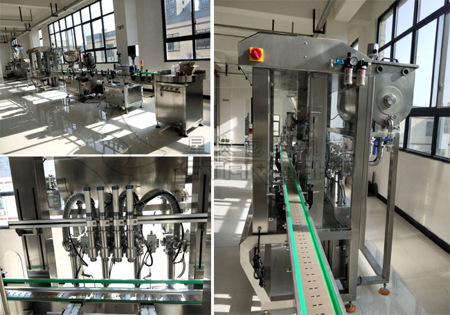 星火整套全自動果醬灌裝生產(chǎn)線設(shè)備展示