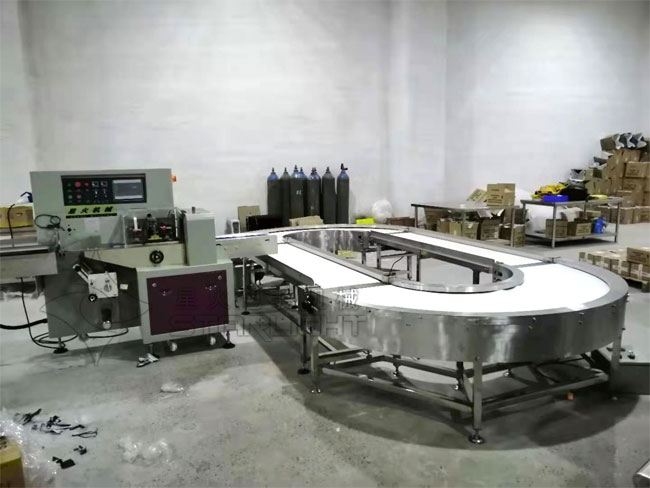 星火生鮮保鮮膜包裝機(jī)展示