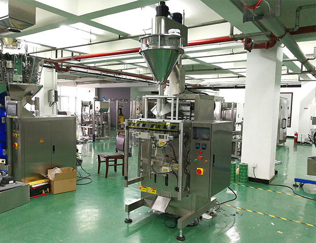 星火袋裝調(diào)味粉自動包裝機設備展示