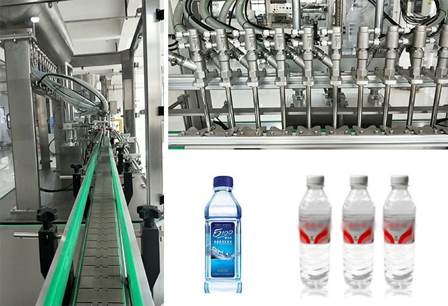 瓶裝純凈水加工包裝設(shè)備廠家設(shè)備及灌裝樣品展示