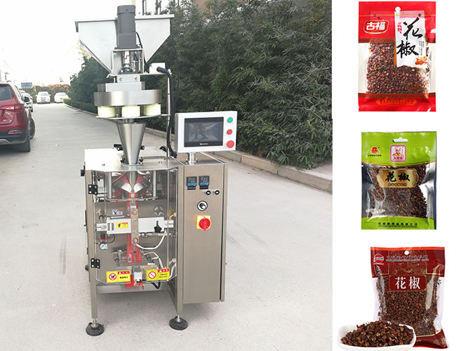 星火盒裝火鍋蘸醬灌裝封口機設(shè)備展示