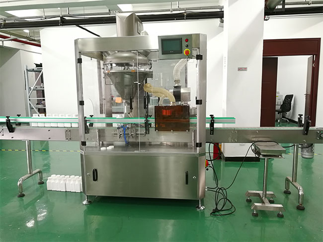 粉劑灌裝自動(dòng)定量包裝機(jī)設(shè)備展示